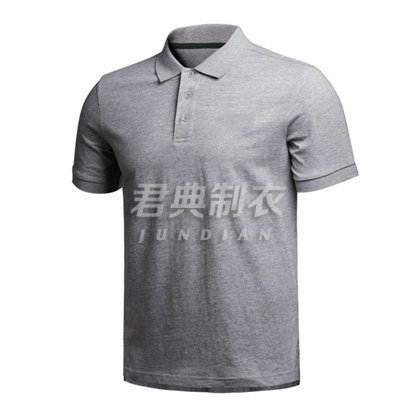素色經(jīng)典空白商務(wù)polo衫